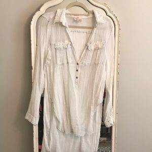 Summery button down